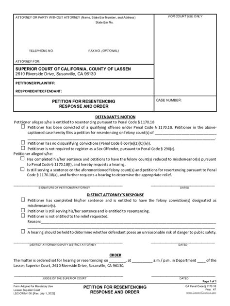 sb 1437 resentencing|Resentencing Guide .